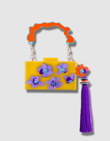 THE PURPLE ORCHID BAG